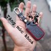 Bao da chìa khoá Honda Jazz, CRV, HRV handmade da thật 003