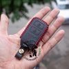 Bao da chìa khoá Honda Jazz, CRV, HRV handmade da thật 003