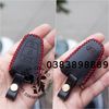 Bao da chìa khoá Hyundai i30 CW, Veracruz 2008, SantaFe 2008 handmade da thật 003