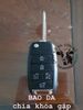 Bao da 5 nút dùng cho chìa smartkey xe hơi Kia Sedona 008