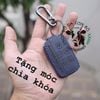 Bao da chìa khóa ô tô Range Rover, Land Rover, RangeRover, Jaguar Handmade da thật 002