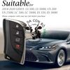 Bao da chìa khoá Lexus handmade da thật (mẫu mới) - Lexus ES, LS, LC, UX .... Khắc tên sđt 004