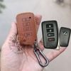 Bao Da Chìa Khóa ô tô Lexus handmade da thật (mẫu mới) - Lexus RX, LX, GX, NX, ES....002