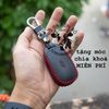 (Da Thật) Bao Da Chìa Khoá Hyundai Accent 2021, Da Bò Nhập Khẩu ITALIA, Khắc Tên & Số ĐT Chủ Xe. 4 nút bấm 009