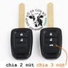 {Da Bò Tự Nhiên} Bao Da Chìa Khóa Cơ Xe Honda Brio, City 2014-2018  Da Bò Nhiều màu sắc. Có Móc Đi Cùng 002