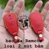 Bao Da Chìa Khoá Hyundai Tucson, SantaFe, Starex 2006-2011, KIA Carens, Sportage 2005-1010 handmade Da Thật 012