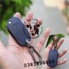 Bao Da Chìa Khóa Vinfast Fadil, Da Bò Nhập Khẩu, Khắc Tên, Số Đt Chủ xe 001