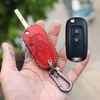 Bao Da Chìa Khóa Vinfast Fadil, Da Bò Nhập Khẩu, Khắc Tên, Số Đt Chủ xe 001