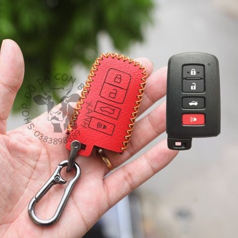  Bao Da Chìa Khóa xe ô tô TOYOTA Altis 2019- 2020-2021, Camry 2017 Da Thật, Giá tận Xưởng 008 