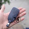 Bao da chìa khoá Audi A3, A4, A5, A6, A7, A8, A4L, A6L, Q5, Q7 handmade da thật 003