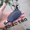 Bao da chìa khoá Audi A3, A4, A5, A6, A7, A8, A4L, A6L, Q5, Q7 handmade da thật 003