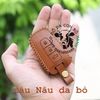 Bao Da Chìa Khoá Kia Morning, Rio, Sorento, Sportage, Optima, K5 handmade Da Thật 003