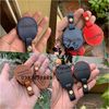 Bao da chìa khoá Xe điện Vinfast Klara, Remote tìm xe chống trộm handmade da thật