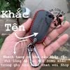 Bao da chìa khóa Honda CRV, CR-V, civic 2012 2013 2014 handmade da thật (chìa gập) 005
