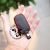 Bao Da Chìa Khoá KIA Seltos 2023, Sonet luxury, Premium, new Carens , Caren 2022 2023 logo KIA mới handmade Da Thật 006B
