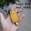 Bao Da Chìa Khoá KIA Seltos 2023, Sonet luxury, Premium, new Carens , Caren 2022 2023 logo KIA mới handmade Da Thật 006B