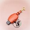 Bao Da Chìa Khoá Ép Phom Mercedes handmade da thật, bao da chìa khoá Mec 001e