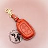 Bao Da Chìa Khoá Ép Phom Hyundai Tucson, Elantra, i10, i20 active, Creta, Sonata Handmade Da Thật 008e