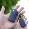 Bao da chìa khoá Mazda 2s, 3s, Mazda 3 2010, Ford Escape (chìa gập) handmade da thật 007