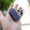 Bao da chìa khoá Mazda 2s, 3s, Mazda 3 2010, Ford Escape (chìa gập) handmade da thật 007