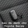 Bao da chìa khoá Toyota Raize 2021 2022, Veloz 2022, AVANZA 2022, Wigo G 2023, Yaris Cross bản xăng handmade da thật 011