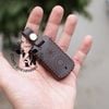 Bao Da Chìa Khóa Smartkey Yamaha NVX, Janus, Nozza Grande, FreeGo, Latte handmade da thật