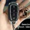 Bao Da Chìa Khoá ép phom Hyundai Accent 2021 4 Nút Bấm 009