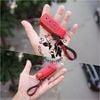 Bao Da Chìa Khóa Honda Vision 2021 mẫu NẮP handmade da thật (phom mới)