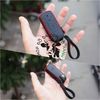 Bao Da Chìa Khóa Honda Vision 2021 mẫu NẮP handmade da thật (phom mới)