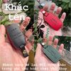 Bao da chìa khóa Kia Sonet bản Deluxe LOGO mới Handmade da thật 005B