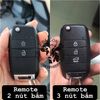 Bao da chìa khóa Kia Morning, Cerato, K3, Rondo, Rio, Soluto, Sorento, Sportage, Seltos, Sonet Deluxe handmade da thật (chìa gập) 005