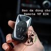 Bao da chìa khoá Vinfast E34, VF E34, VF 8, VF 9, VF8, VF9 xe điện VFE34 handmade da thật 003