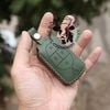 Bao da chìa khoá Vinfast E34, VF E34, VF 8, VF 9, VF8, VF9 xe điện VFE34 handmade da thật 003