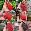 Bao da chìa khoá Hyundai Creta 2022, Hyundai Stargazer 2022 2023 4 nút handmade da thật 008b