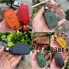 Bao da chìa khoá Hyundai Creta 2022, Hyundai Stargazer 2022 2023 4 nút handmade da thật 008b