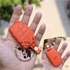 Bao da chìa khoá Hyundai Creta 2022, Hyundai Stargazer 2022 2023 4 nút handmade da thật 008b