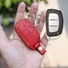 Bao Da Chìa Khóa Ôtô Hyundai  i10, i20 active, Creta, Tucson, Elantra, Sonata Da Bò Nhập Khẩu, Khắc Tên + Số ĐT Chủ Xe 008