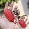 Bao Da Chìa Khóa Ôtô Hyundai  i10, i20 active, Creta, Tucson, Elantra, Sonata Da Bò Nhập Khẩu, Khắc Tên + Số ĐT Chủ Xe 008