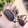 Bao Da Chìa Khóa Ôtô Hyundai  i10, i20 active, Creta, Tucson, Elantra, Sonata Da Bò Nhập Khẩu, Khắc Tên + Số ĐT Chủ Xe 008