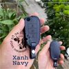 Bao Da Chìa Khoá Peugeot 208, 308, 508 chìa gập Handmade Da Thật 002