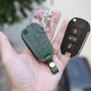 Bao Da Chìa Khoá Peugeot 208, 308, 508 chìa gập Handmade Da Thật 002