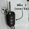 Bao Da Chìa Khoá Peugeot 208, 308, 508 chìa gập Handmade Da Thật 002