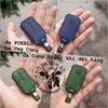 Bao Da Chìa Khóa Ôtô Honda CRV, City, Civic (2-3-4nút) Da Bò Nhập Khẩu, Khắc Tên + Số ĐT Chủ Xe 003