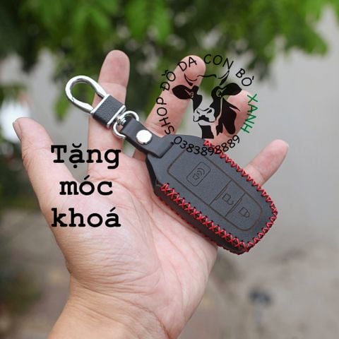  Bao da chìa khoá Toyota Corolla Cross handmade da thật, Corola Cross 010 MS2 