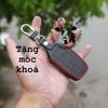 Bao da chìa khoá Toyota Corolla Cross handmade da thật, Corola Cross 010 MS2