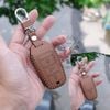 Bao da chìa khoá Vinfast VF5, VF5 PLUS xe điện VF 5 handmade da thật 004