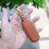 Bao Da Chìa Khoá Ép Phom Mazda 2, Mazda 3, Mazda 6, CX5, CX8, CX9 handmade da thật 002e