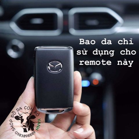  Bao da chìa khoá mazda3, mazda CX3, CX30, CX8 2022, new CX5 2023 mẫu mới, mazda 2 2023 handmade da thật 003 