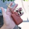 Bao Da Chìa Khoá Ép Phom mazda3, mazda CX3, CX30, CX8 2022, new CX5 2023 mẫu mới, mazda 2 2023 handmade da thật 003e