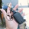 Bao da ép phom chìa khoá xe ô tô Vinfast VF5, VF5 PLUS, xe điện VF 5 handmade da thật 004e